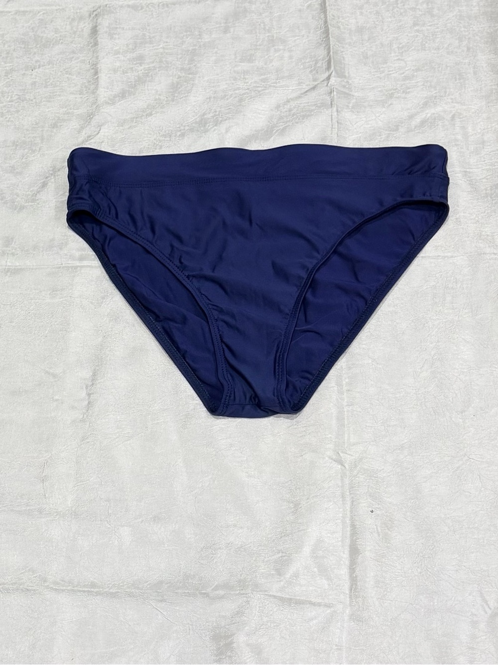 Splendid Navy Blue Bikini Bottoms Size Large Classic Swim Separate Resort Beach